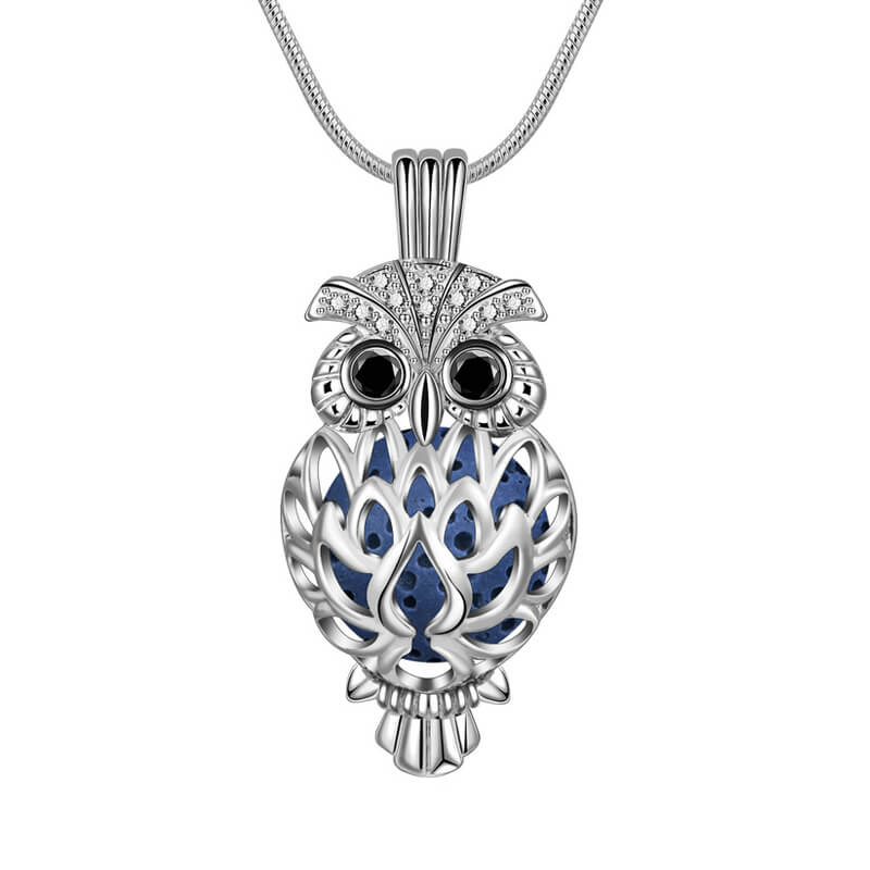 Wise Owl Essential Oil Diffuser Cage - Pom-pon / Harmony Ball Chime / Lava Rock Locket Cage