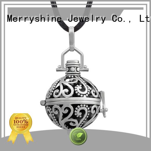 Merryshine silvergoldrose Mexican bola necklace supplier for flower girl