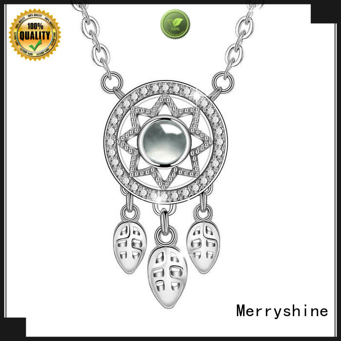 Merryshine High-quality cute couple necklaces manufacturers for gold dress