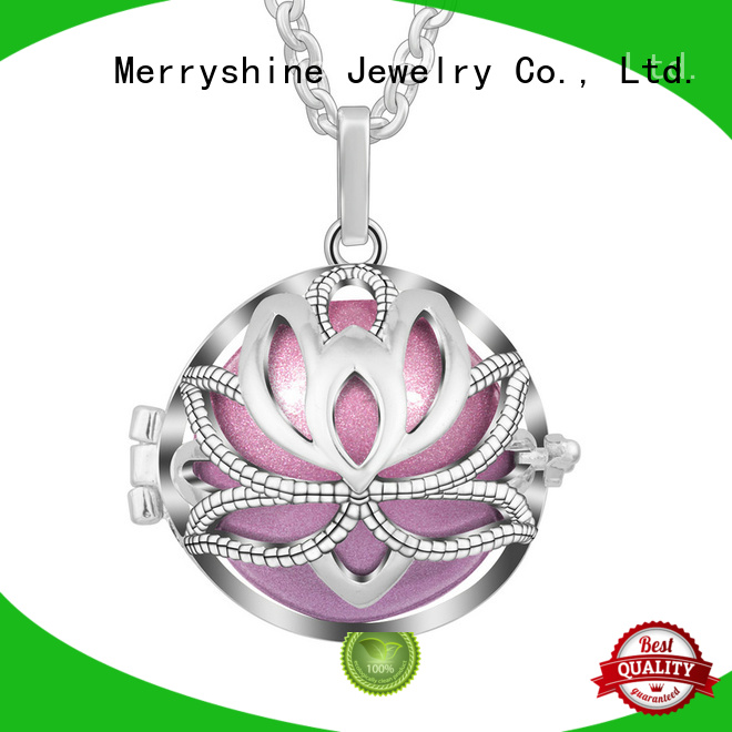 Wholesale silver harmony ball pendant ball factory for engagement