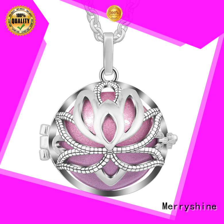 Merryshine necklace gold harmony ball necklace factory a good cause