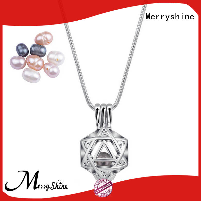 Merryshine cage pearl in a cage pendant supplier for daughter