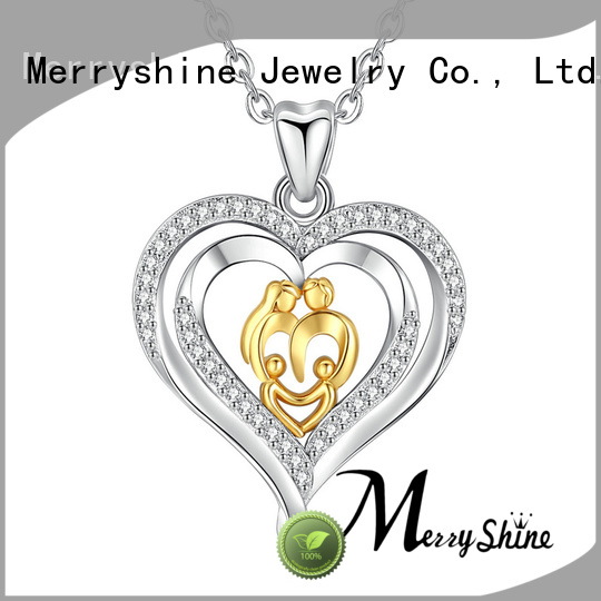 Merryshine silver jewelry necklaces factory price for filipiniana attire