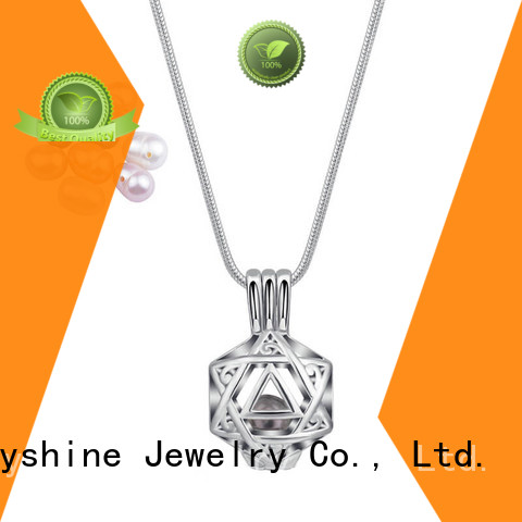 Merryshine silver pearl cage pendant wholesale factory for friends