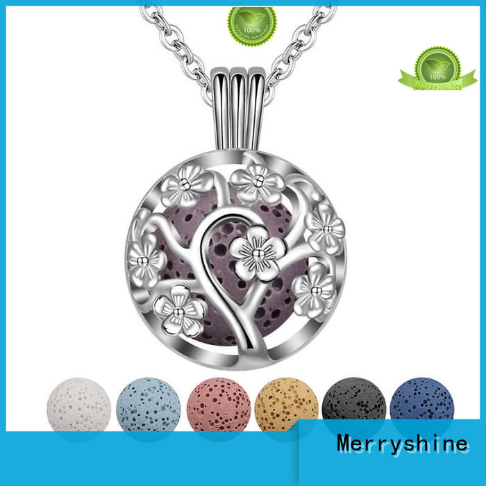 Merryshine steel wholesale aromatherapy jewelry manufacturers for everyday wear