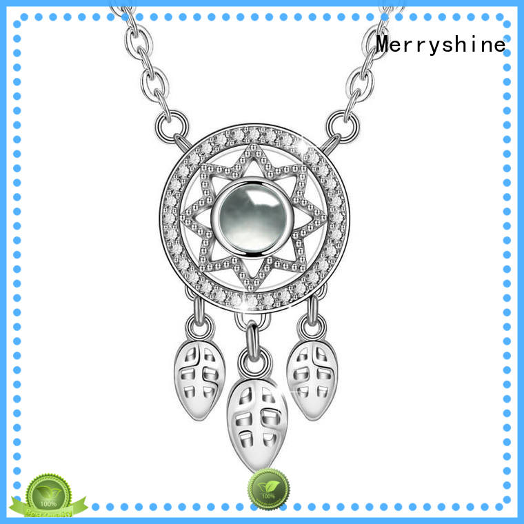 Merryshine High-quality 100 languages necklace Supply for dresses