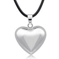 Silver Plated Heart Shape Angel Harmony Balls Bola Pregnancy Chime New Baby Callers