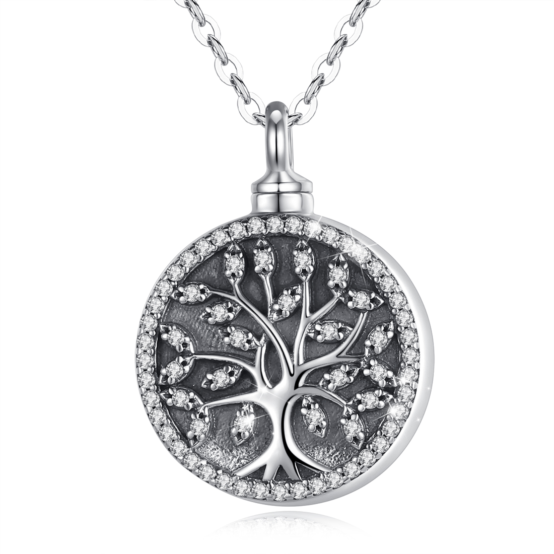 Tree of Life Series Cremation Jewelry Memorial Urn Necklace Ashes Keepsake Pendant
