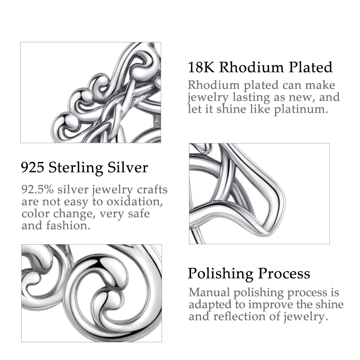 S925 Sterling Silver Vintage Oxidized Celtic Unicorn Horse Head Custom Pendant Necklace