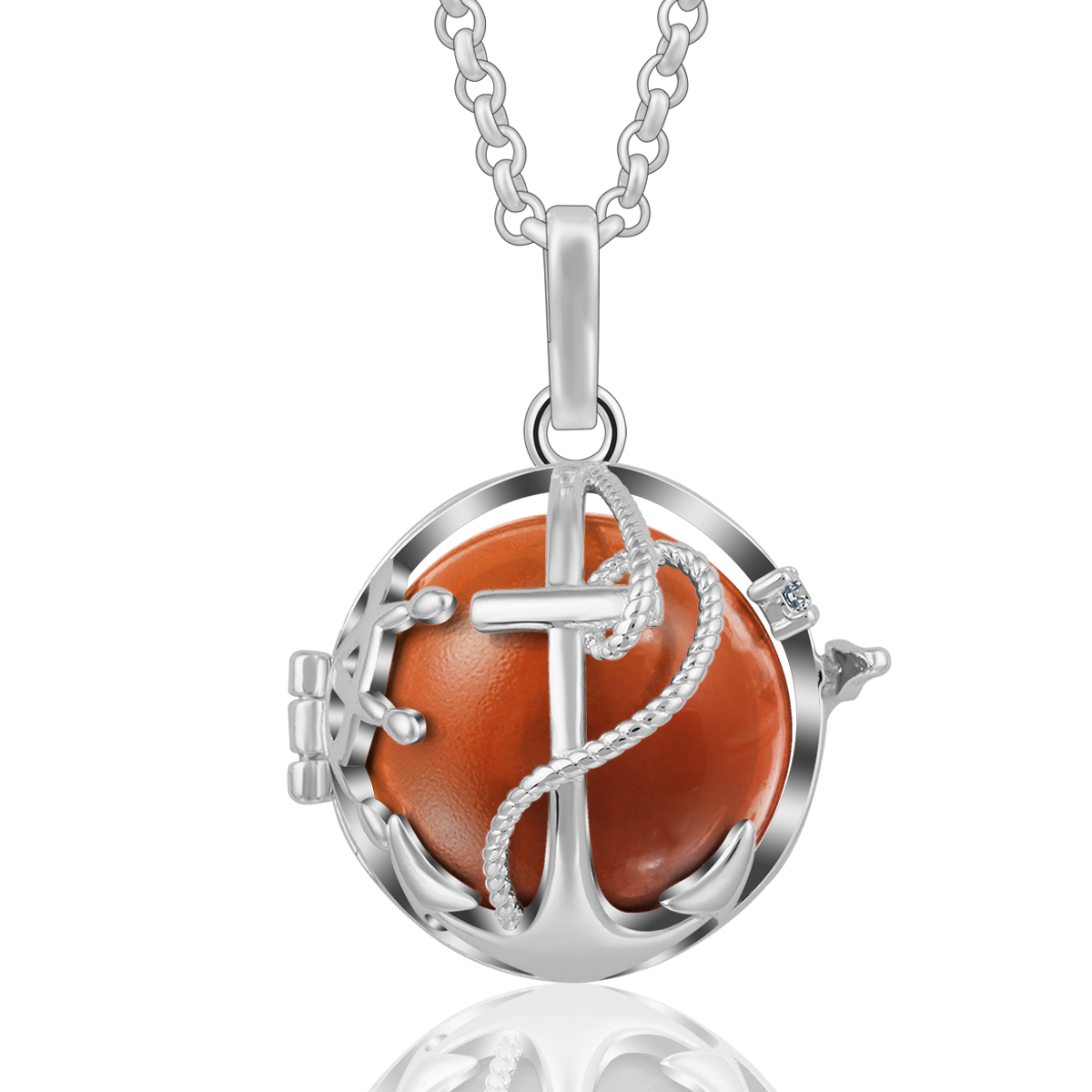 Merryshine Wholesale maternity bola ball necklace pendants baby caller pendants for Pregnant women