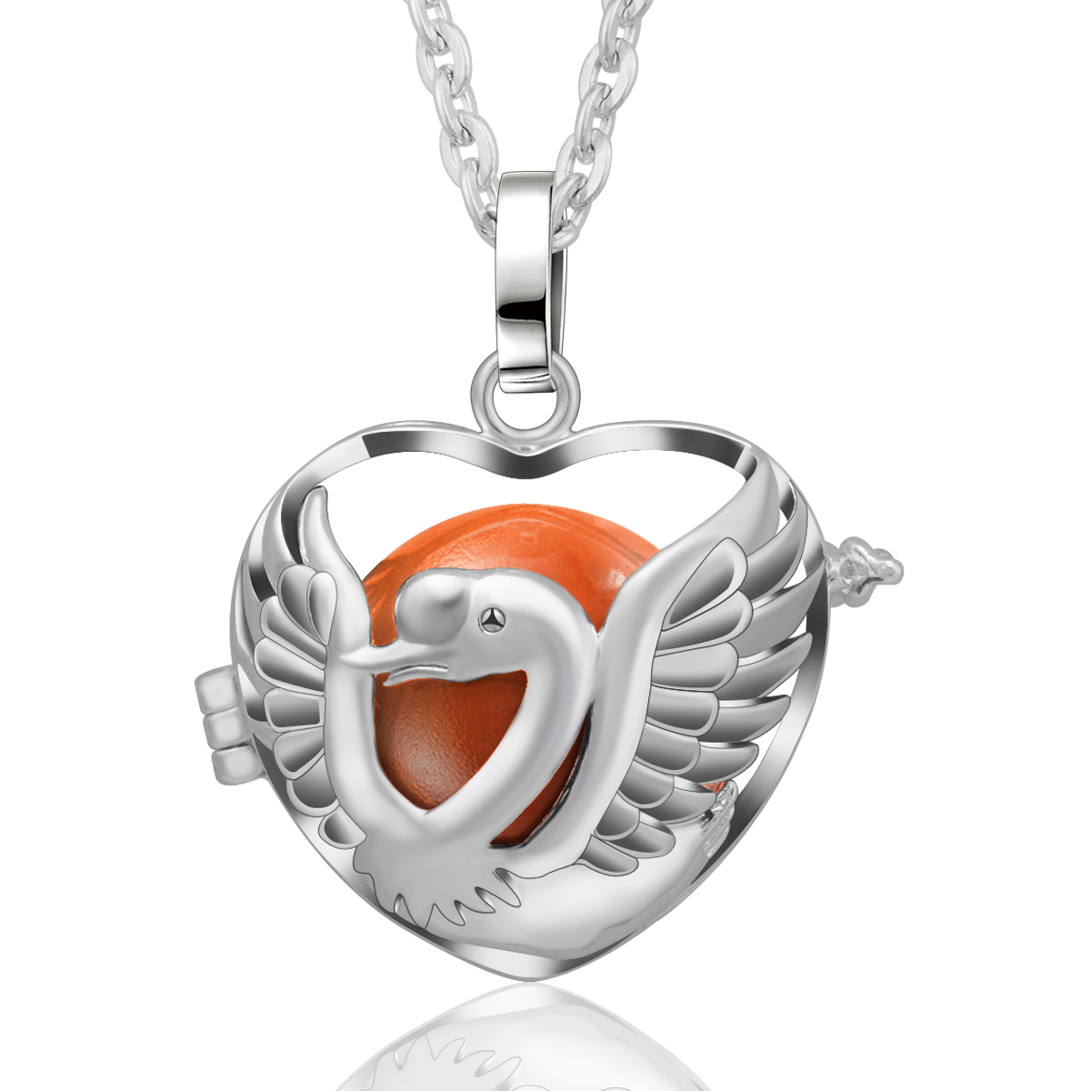 Merryshine Jewelry Pregnancy Ball Harmony Bola Pendent Chime Ball Baby Bell Angel Caller Necklace llamadores de angeles