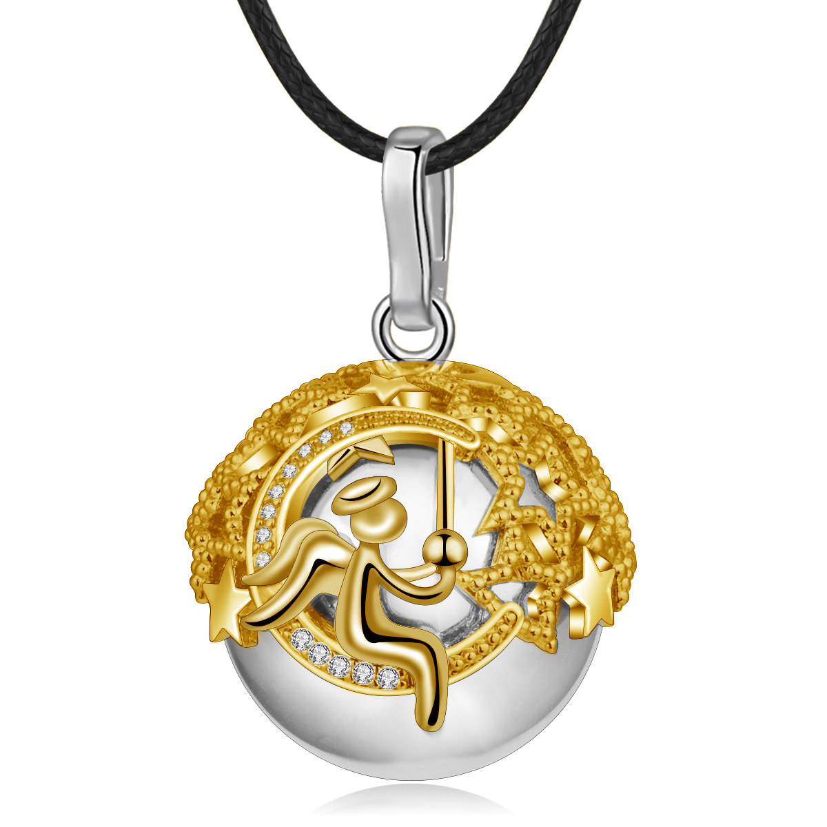 Merryshine Jewelry Gold Plating Pregnancy Bola Wholesale Harmony Angel Ball Necklace