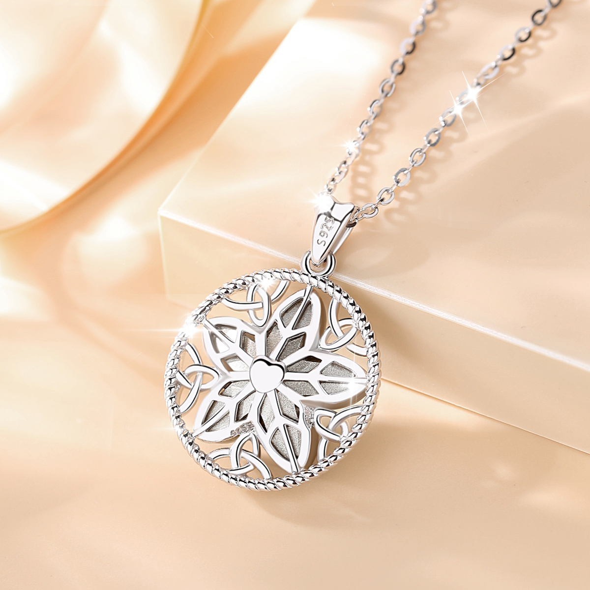 Merryshine Jewelry Luxury Elegant Design S925 Sterling Silver Plated ...