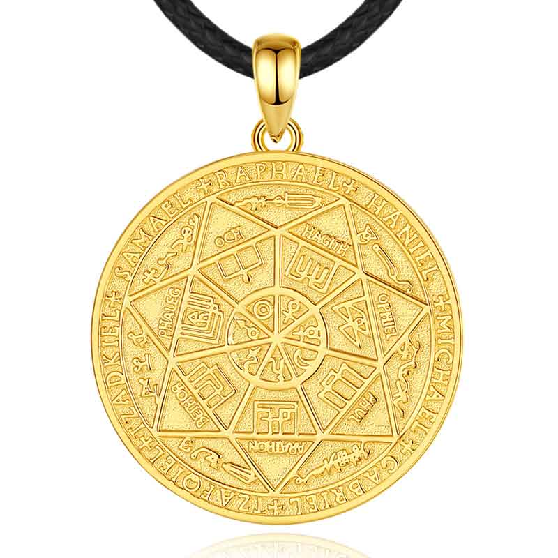 Merryshine Jewelry Saint Michael Seven Archangels Pendant Necklace